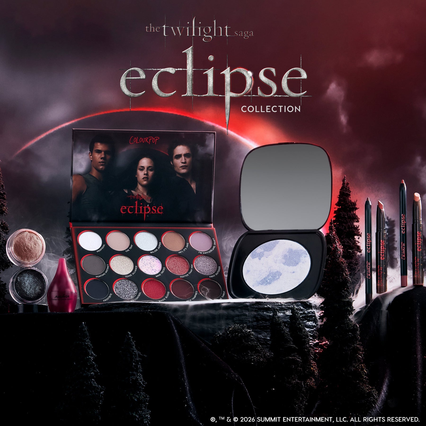 The Twilight Saga Eclipse X ColourPop - Weekend Pair